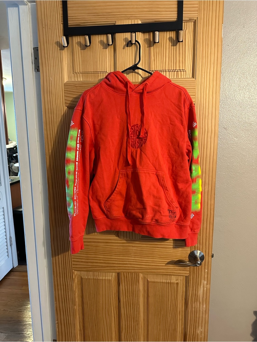 Flatbush Zombies Red Crewneck Hoodie